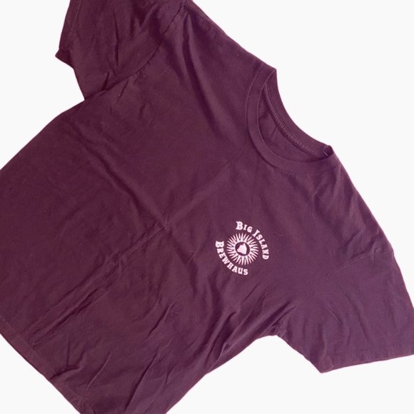 Big Island Brewhaus T Shirt Black Pale Ale - Picture 2 of 3